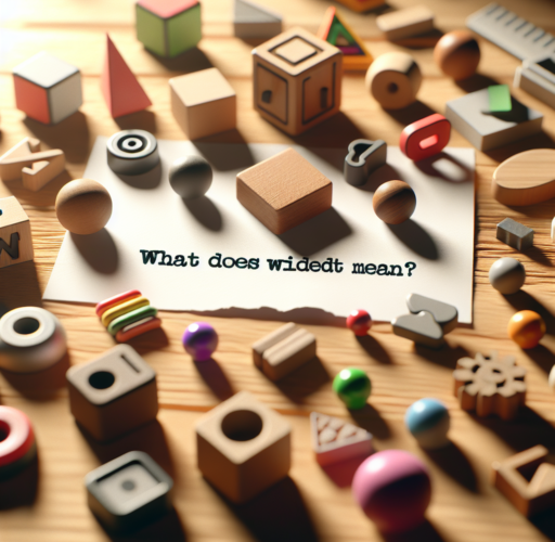 ¿Qué quiere decir widget? Significado y usos comunes ¿Qué quiere decir widget?