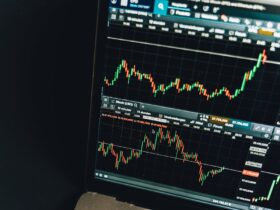 Plataforma de exchange de criptomonedas en pantalla